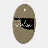 オクラホマタウン セラミックオーナメント (右)