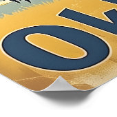 オクラホマバイソンヴィンテージ ポスター (角)