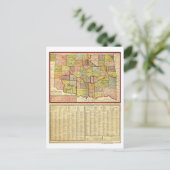 オクラホマパノラママップオクラホマ ポストカード (スタンド正面)