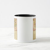 オクラホマパノラママップオクラホマ マグカップ (中央)