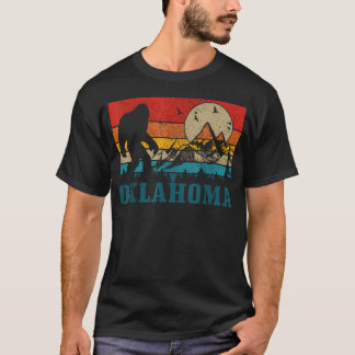 オクラホマビッグフットヴィンテージ山岳ハイキング Tシャツ