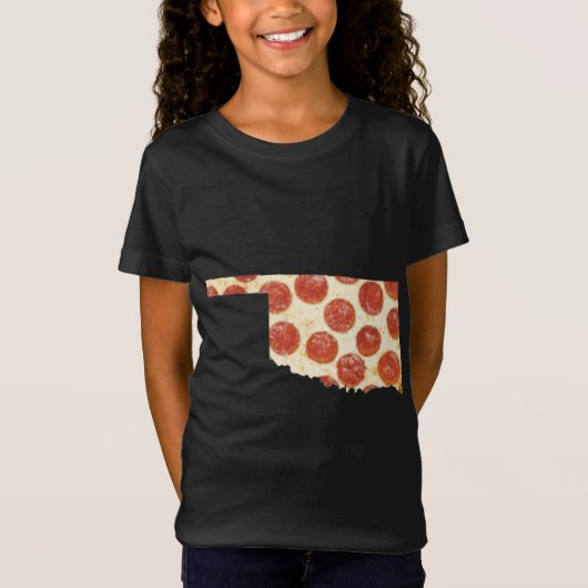 オクラホマピザペパローニピザ州 Tシャツ (正面)