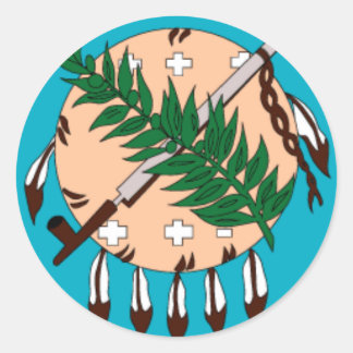 オクラホマフラッグティーン州 ラウンドシール