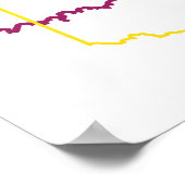 オクラホマプライドぼやけ ポスター (角)