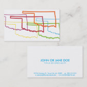 オクラホマプライドぼやけ 名刺 (正面/裏面)