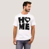 オクラホマホームハートステートTシャツ Tシャツ (正面フル)