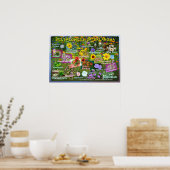 オクラホマポスターのワイルドフラワーズ19v2 ポスター (キッチン)