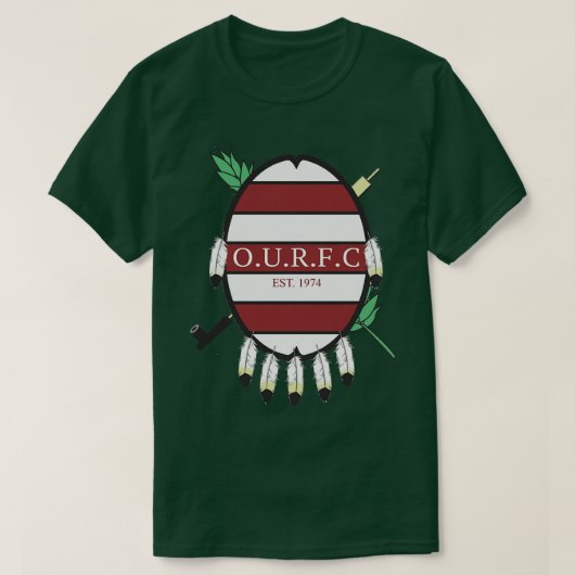 オクラホマラグビーOUFC Tシャツ (デザイン正面)