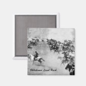 オクラホマランドラッシュマグネット マグネット (正面/裏面)