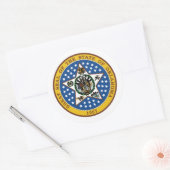 オクラホマンシール、オクラホマシールのシール ラウンドシール (封筒)