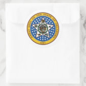 オクラホマンシール、オクラホマシールのシール ラウンドシール (バッグ)