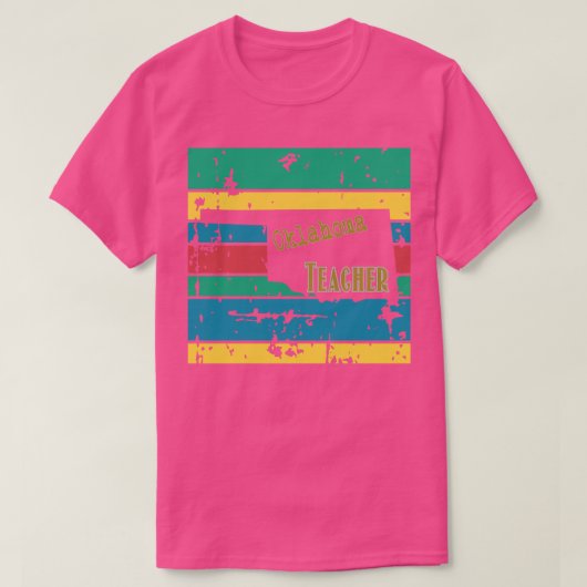 オクラホマ先生 Tシャツ (デザイン正面)
