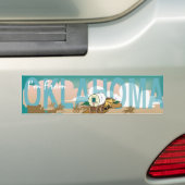 オクラホマ出身のTEE I バンパーステッカー (車上)