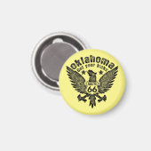 オクラホマ取得蹴 マグネット (正面/裏面)