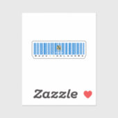 オクラホマ州で作成バーコードフラグ州のプライド シール (シート)