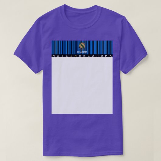 オクラホマ州で製造1 Tシャツ (デザイン正面)
