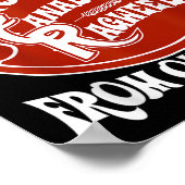 オクラホマ州のクロスカナのラグウィード ポスター (角)