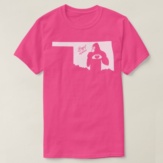オクラホマ州のプライド Tシャツ (デザイン正面)