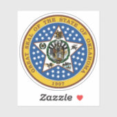 オクラホマ州の封印 シール (シート)