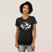 オクラホマ州の州のクォーターコイン Tシャツ (正面フル)