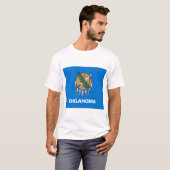 オクラホマ州の州旗 Tシャツ (正面フル)
