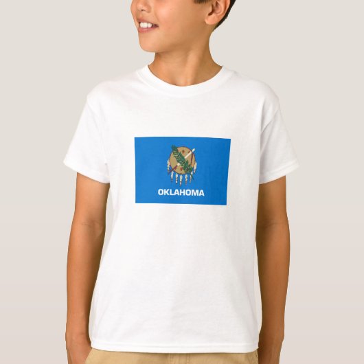 オクラホマ州の旗 Tシャツ (正面)