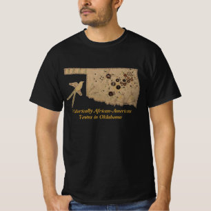 オクラホマ州の歴史的なアフリカ系アメリカ人の町 Tシャツ