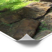 オクラホマ州の滝 ポスター (角)