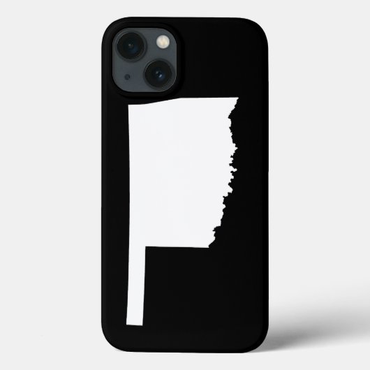 オクラホマ州の白と黒 Case-Mate iPhoneケース (裏面)