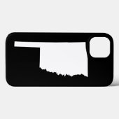 オクラホマ州の白と黒 Case-Mate iPhoneケース (裏面 (横))