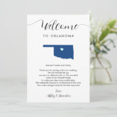 オクラホマ州の結婚歓迎の旅程 (スタンド正面)