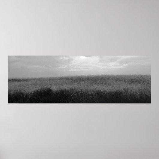 オクラホマ州の草原I上空の乾燥嵐(Col Desat) ポスター (正面)