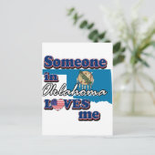 オクラホマ州の誰かが私を愛している ポストカード (スタンド正面)