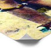 オクラホマ州ショーニーインディアン戦争ダンサー ポスター (角)