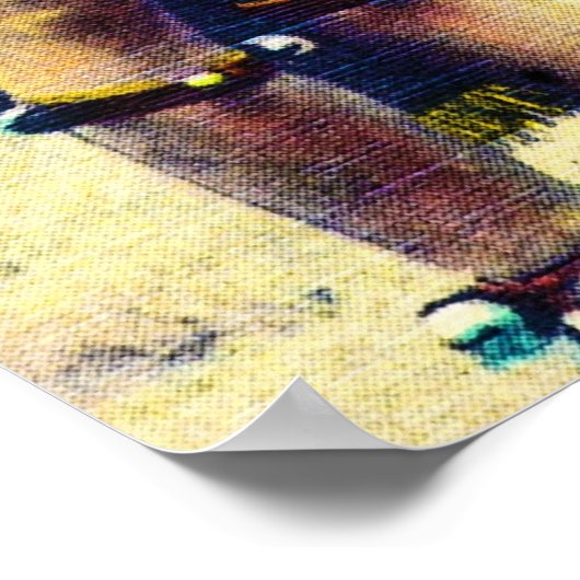 オクラホマ州ショーニーインディアン戦争ダンサー ポスター (角)