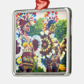 オクラホマ州ショーニーインディアン戦争ダンサー メタルオーナメント (左)