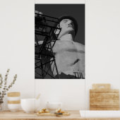 オクラホマ州タルサのゴールデンドリラー像。2009 ポスター (キッチン)