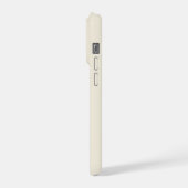 オクラホマ州タルサ市旗 iPhoneケース (左側面)