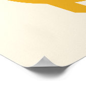 オクラホマ州トゥルサ州旗を持つ額縁プリント ポスター (角)