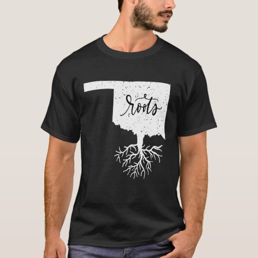 オクラホマ州ルーツ女性男性用キッズ Tシャツ (正面)