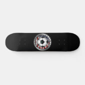 オクラホマ州世代Xアメリカサッカー スケートボード (横)