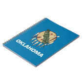 オクラホマ州旗を持つノート州 ノートブック (左側)