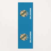 オクラホマ州旗を持つ愛国的なヨガマット ヨガマット (正面)