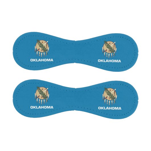 オクラホマ州旗を持つ愛国野球 野球ボール (パネル)