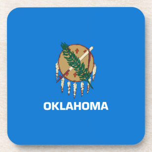 オクラホマ州旗デザイン コースター