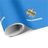 オクラホマ州旗デザイン ラッピングペーパー (ロールコーナー)