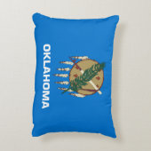 オクラホマ州旗 アクセントクッション (裏面(縦))