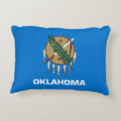 オクラホマ州旗 アクセントクッション (裏面)