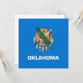 オクラホマ州旗 カード (正面/裏面インサイチュ)
