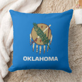 オクラホマ州旗 クッション (ブランケット)
